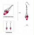 crystal jewelry free shipping latest design hot sale earrings 2