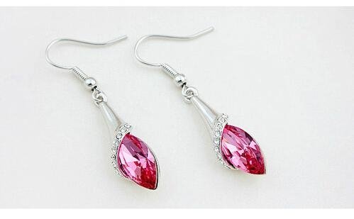 crystal jewelry free shipping latest design hot sale earrings 3