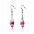 crystal jewelry free shipping latest design hot sale earrings 4