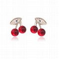 crystal jewelry free shipping latest design hot sale earrings 1