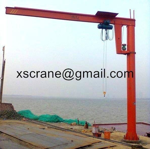 The queen of quality slewing jib crane