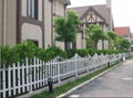  2014 fashion aluminium white picket fence 