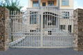 Elegant aluminium garden gates