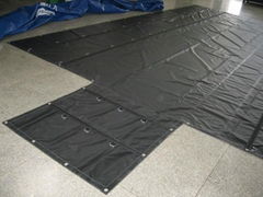 D-Ring PVC Tarpaulin Truck Cover