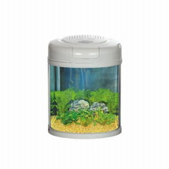 Half round aquarium 