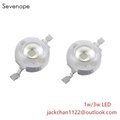 3w 585nm 595nm Yellow High Power LED Diode 1
