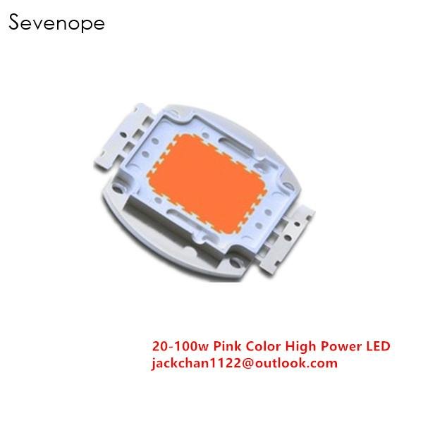 100w Pink Color High Power LED Diode
