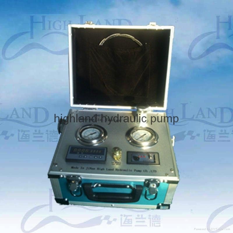 Portable Hydraulic Fault Detection Instrument MYHT series pressure gauge manufac