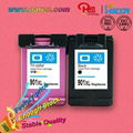 Remanufactured ink cartridges for HP 901XL CC656A chip reset to show ink level  1