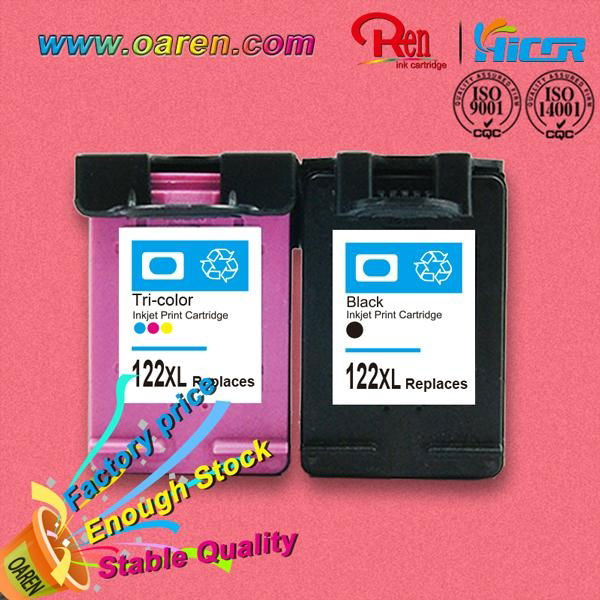 China Shanghai remanufactured ink cartridge for hp122xl CH564WA inkjet printer  2