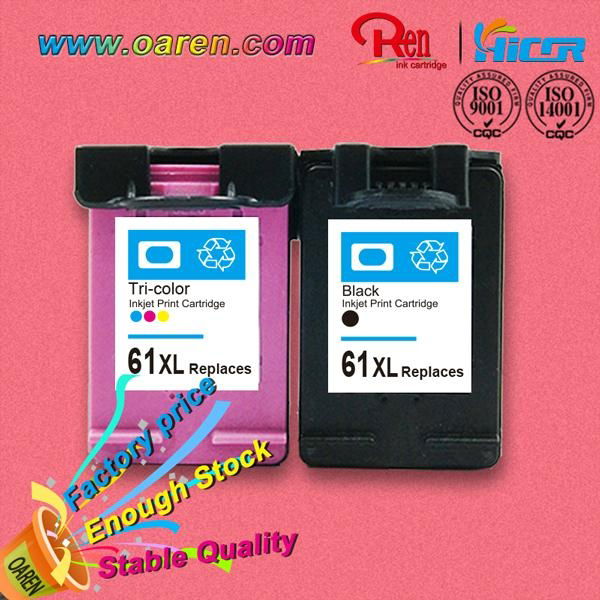 bulk buy from china manufacturer for  wholesale ink cartridge for hp61xl printer 2