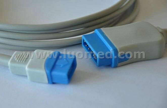 GE TRUSIGNAL Comaptible SpO2 Adapter Cable  