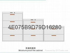 Moistureproof filing cabinet