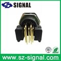 Right Angle PCB Mount Connector M12 Connector 2