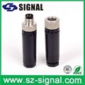 m12 4 pin connector Male Female Connector waterproofIP67/IP68 3