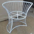 Wrought iron chair 1