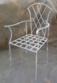 Wrought iron chair 1