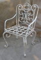 Wrought iron chair