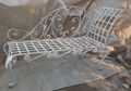 Wrought iron bench