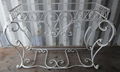 Wrought iron console