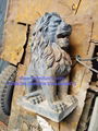 Cast iron lion 1