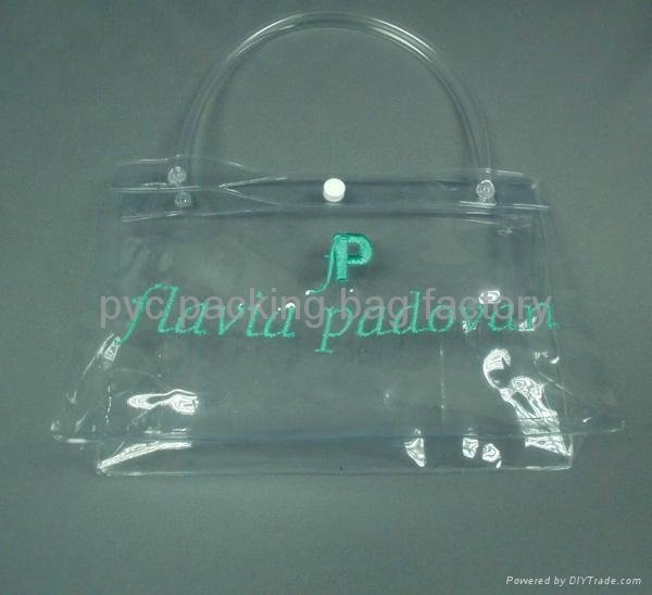 REACH standard pvc gift packaging bag 2