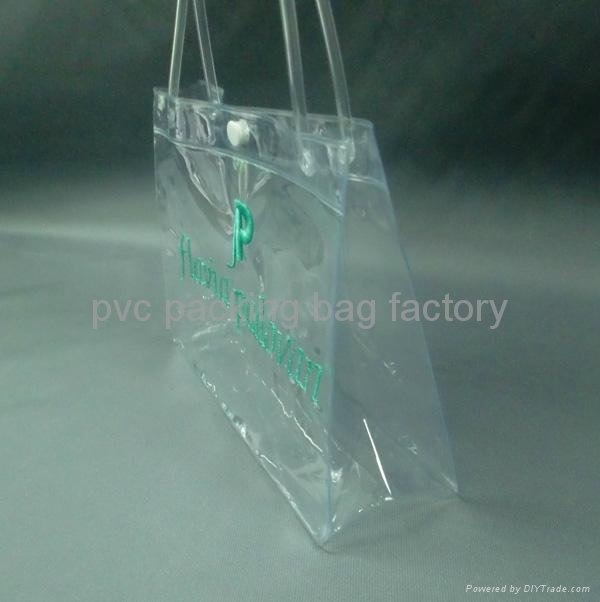 REACH standard pvc gift packaging bag 3
