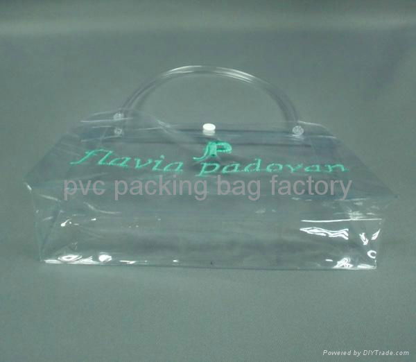 REACH standard pvc gift packaging bag