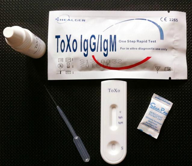 Toxo IgG IgM Rapid Test kit