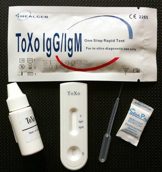 Toxo IgG IgM Rapid Test kit 2