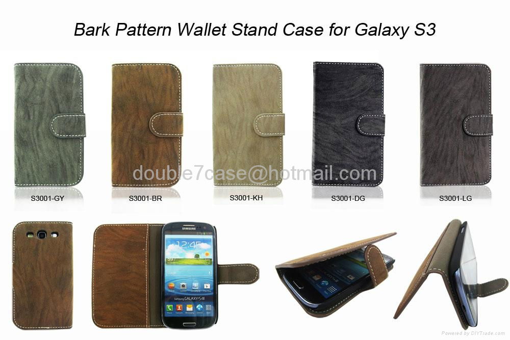 Samsung note2/3  s4 n7100 cheap leather case 5