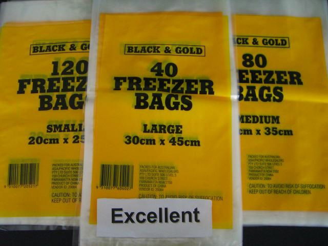 Food storage bags and ice bags 3