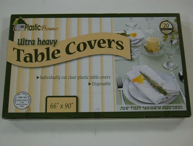 Plastic tablecloth