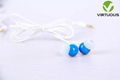 Five color mp3 in ear earphones high