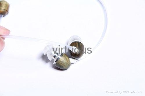 Anti radiation headsets with white air tube fashion looking 4