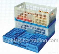 plastic folding crate for eggs  or  egg basket