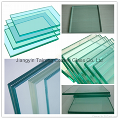 Clear&Colored Tempered Glass Sheet With 3C/CE/ISO Certificate