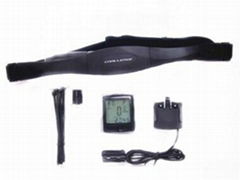 heart rate monitor bicycle computer 