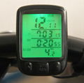 wired odometer with smart back light