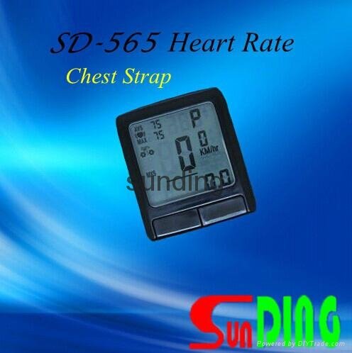 heart rate monitor bicycle computer  2