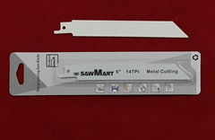 HSS reciprocating saw blades for cutting metal