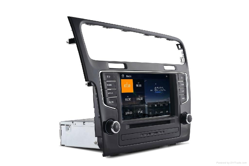 7inch  car dvd player which is compatible with New VW golf7 2012-2014 3