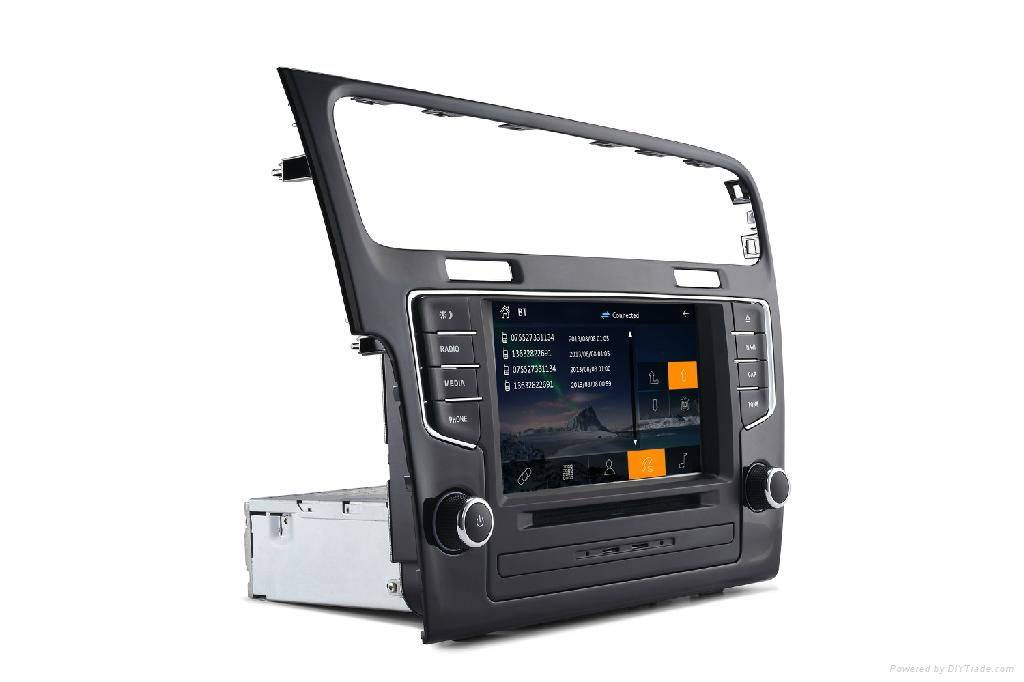 7inch  car dvd player which is compatible with New VW golf7 2012-2014 5