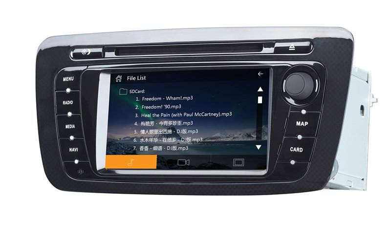 car dvd gps which is compatible with VW Seat ibiza 2009-2013 3