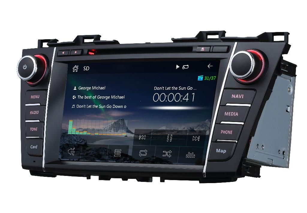 car dvd gps which is special for Mazda 5 2010-2012 4