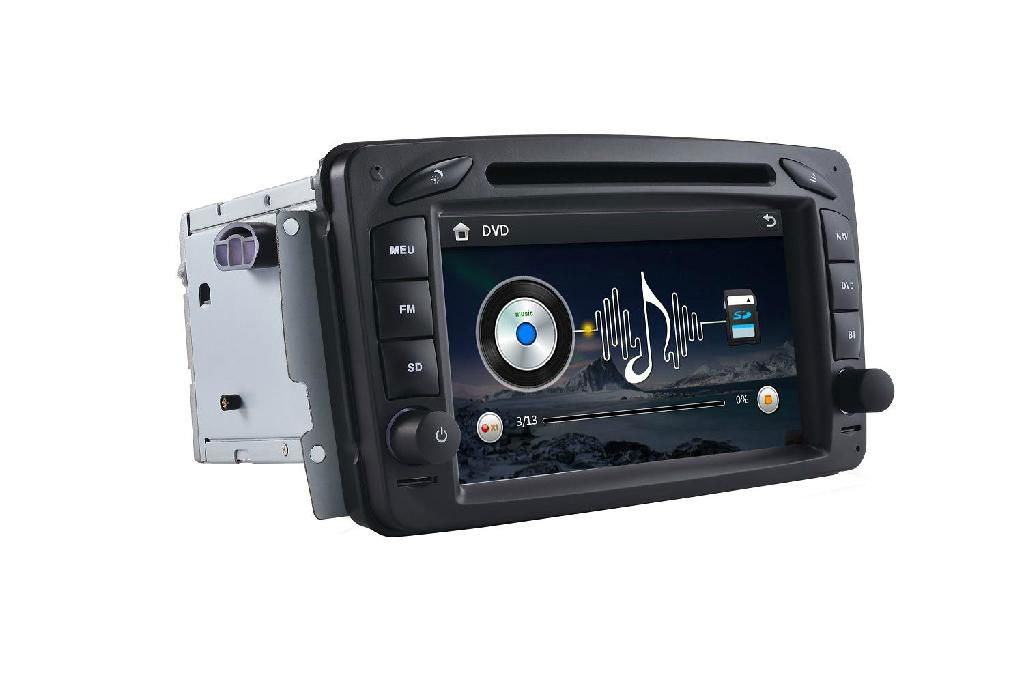 ar dvd player for Benz A-W168 1998-2002 C-W203 2000-2005  CLK-C209 1998-2004 4