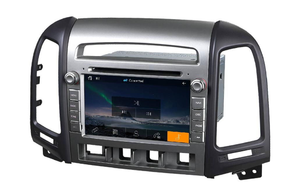 car dvd player for  HYUNDAI SANTAFE Year 2006-2012