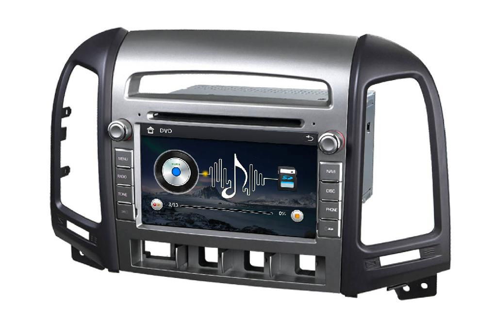 car dvd player for  HYUNDAI SANTAFE Year 2006-2012 2