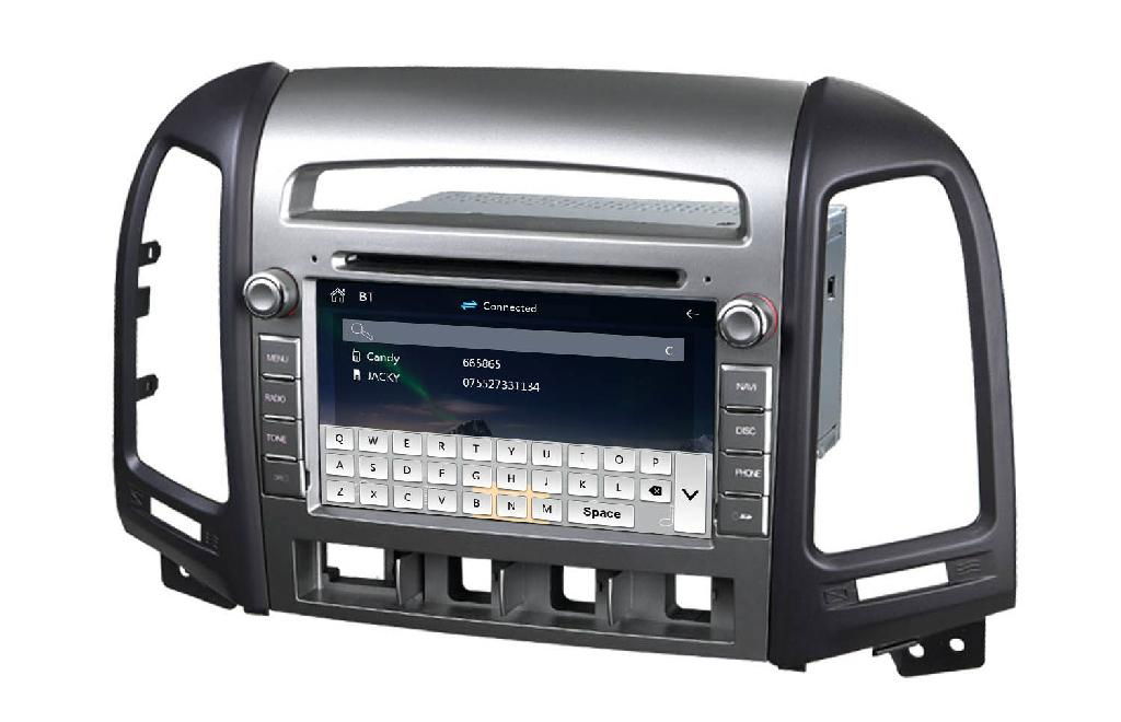 car dvd player for  HYUNDAI SANTAFE Year 2006-2012 5