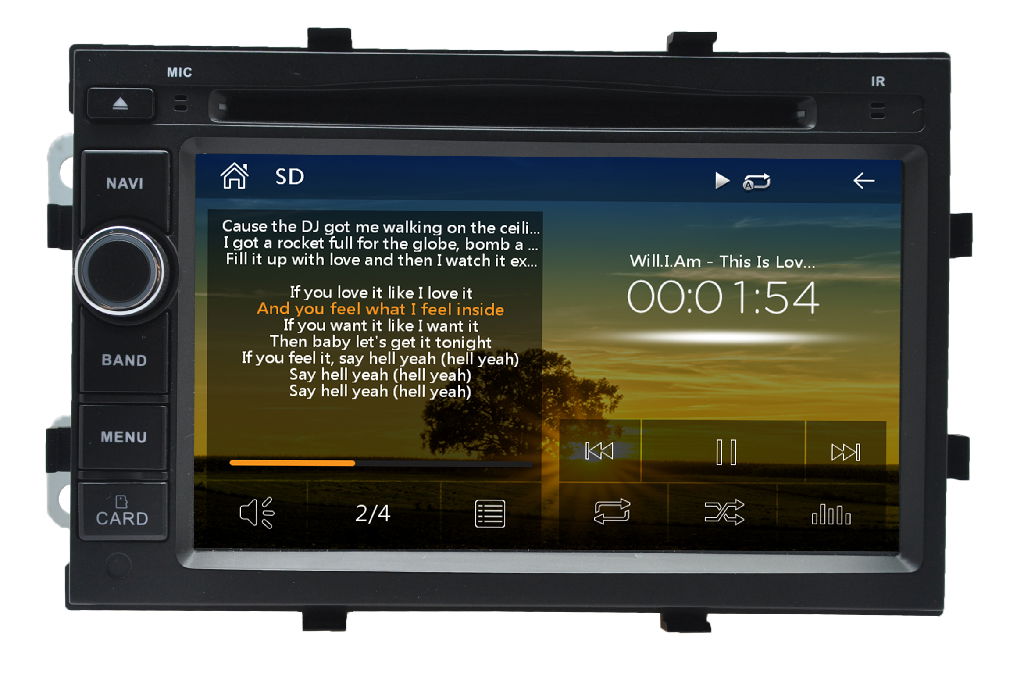 car dvd player for Chevrolet Spin 3